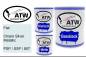 Preview: Fiat, Chiaro Silver Metallic, PSP / SSP / 807: 1L Lackdose + 1L Klarlack + 500ml Härter - Set, von ATW Autoteile West.